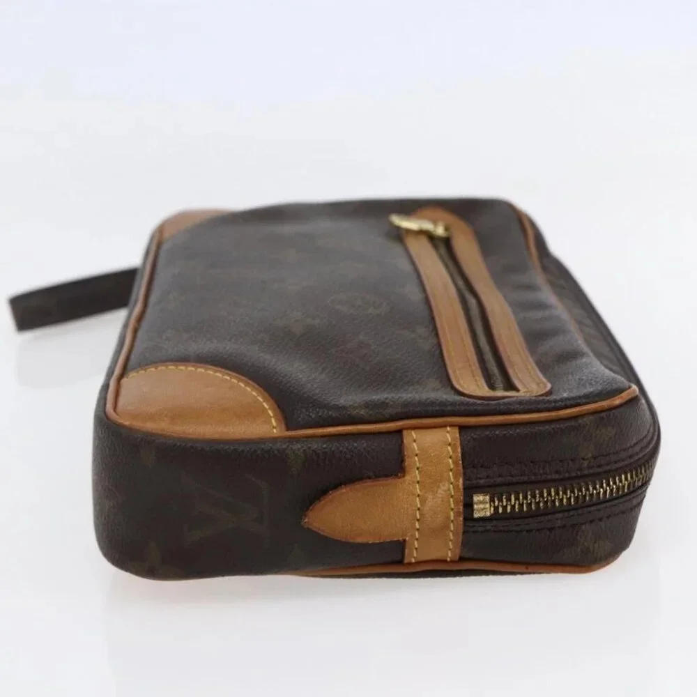 LOUIS VUITTON Monogram Marly Dragonne GM Clutch Bag - Picture 5 of 15
